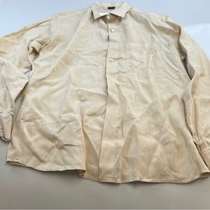Abhipri men’s beige shirt.size M.